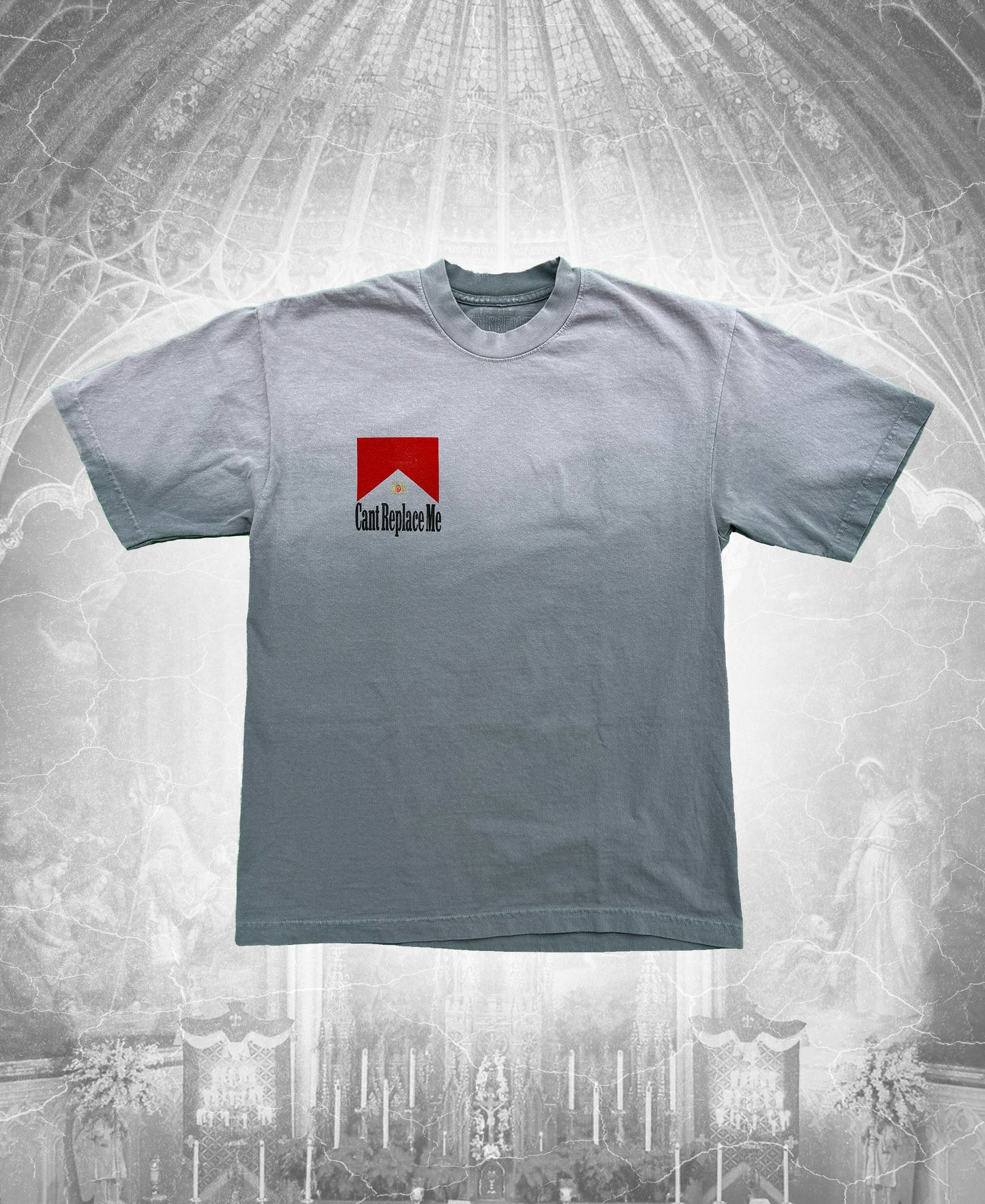 'MISTAKES HAPPEN THATS WHY YOURE HERE' SHIRT (SMOKE GREY)