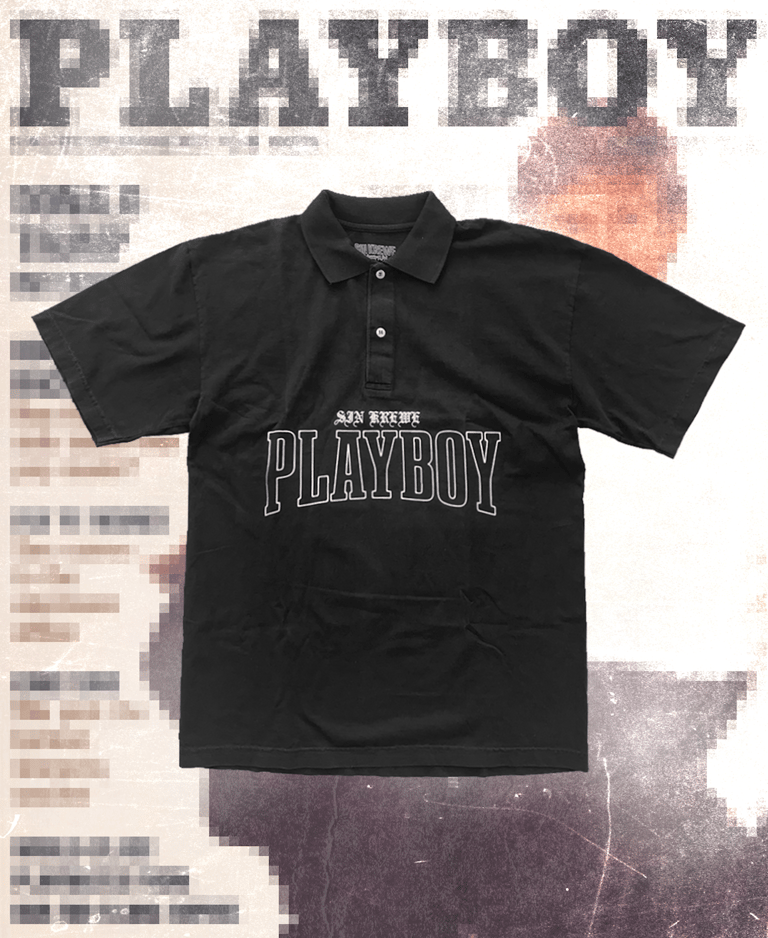PLAYBOY POLO (BLACK)