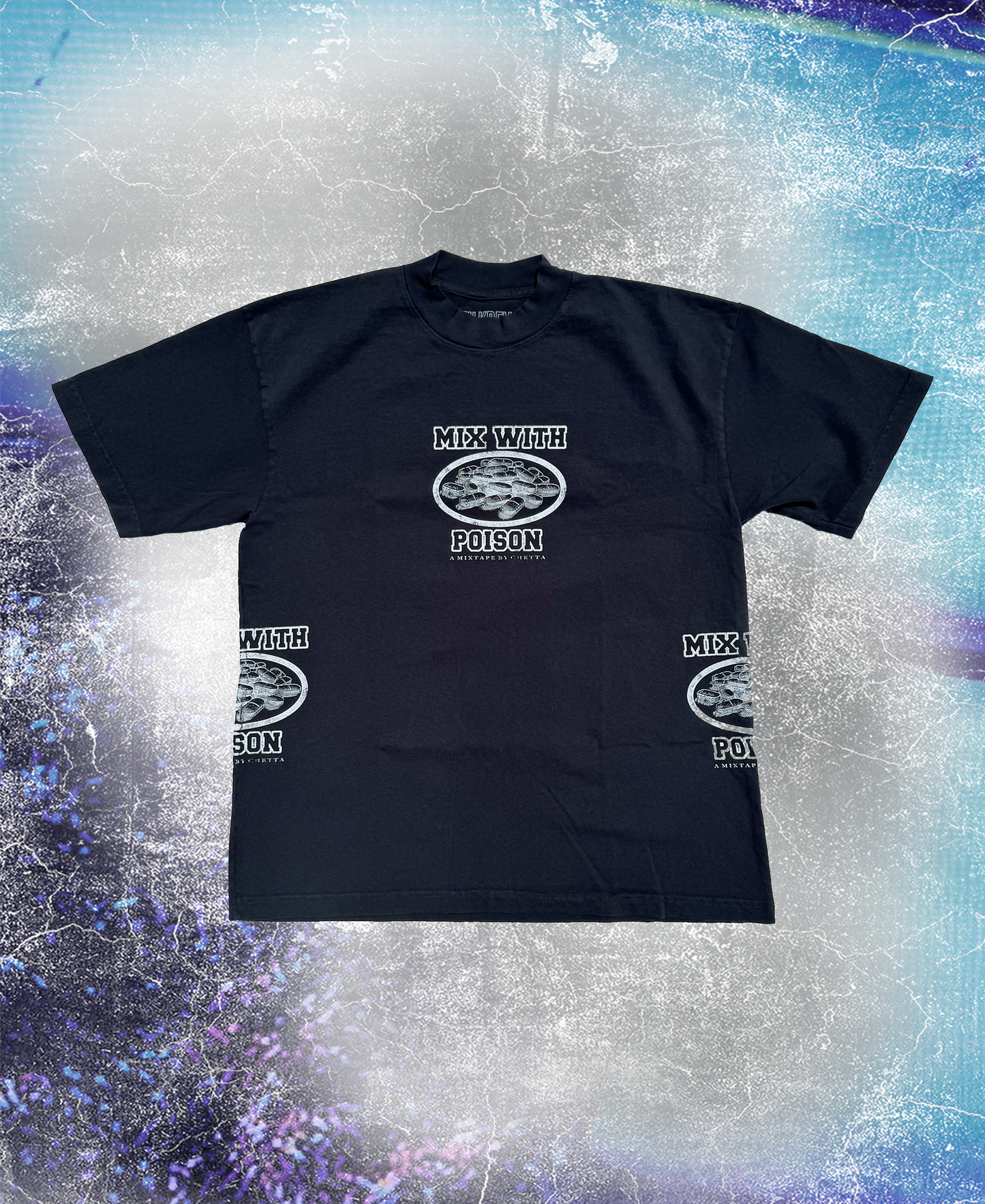 'FLEXING AINT THE SAME' SHIRT (DARK BLUE)