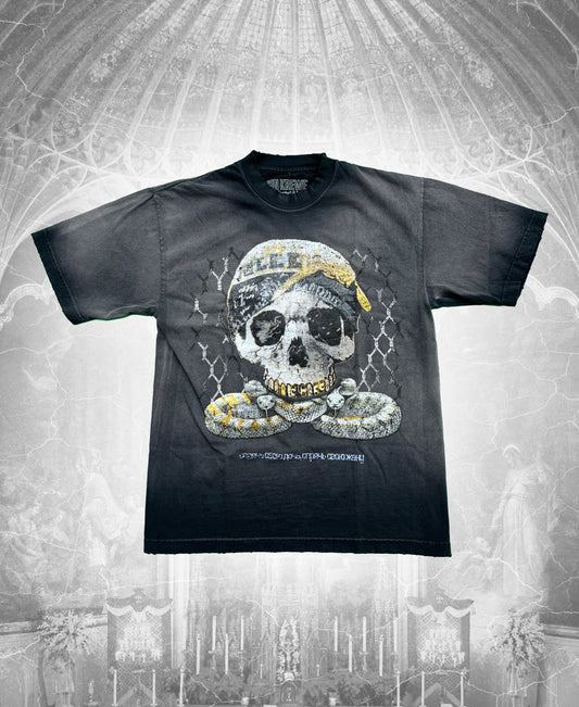 'PAIN 3:16' SHIRT (WASHED BLACK)