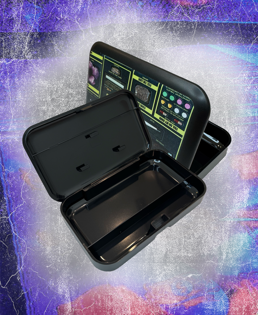 MIX WITH POISON ROLLING TRAY/ESSENTIALS CASE (BLACK/MULTI COLOR)